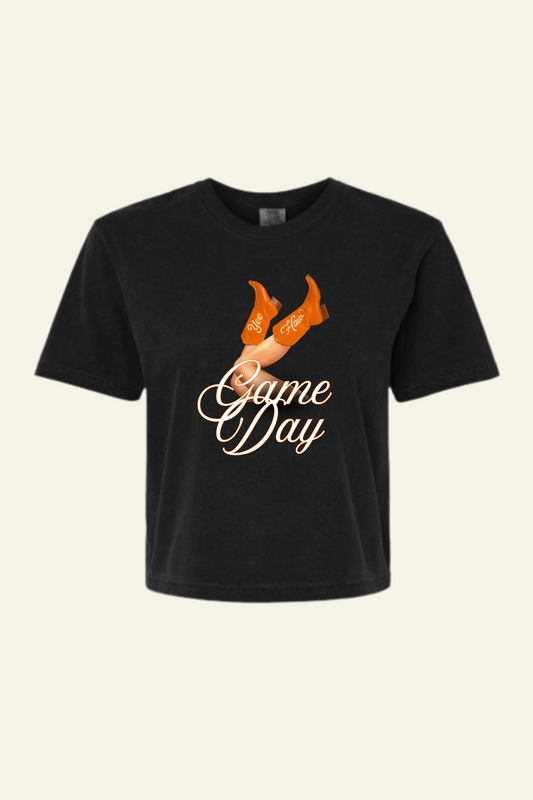 Game Day Cowboy Boots Tee